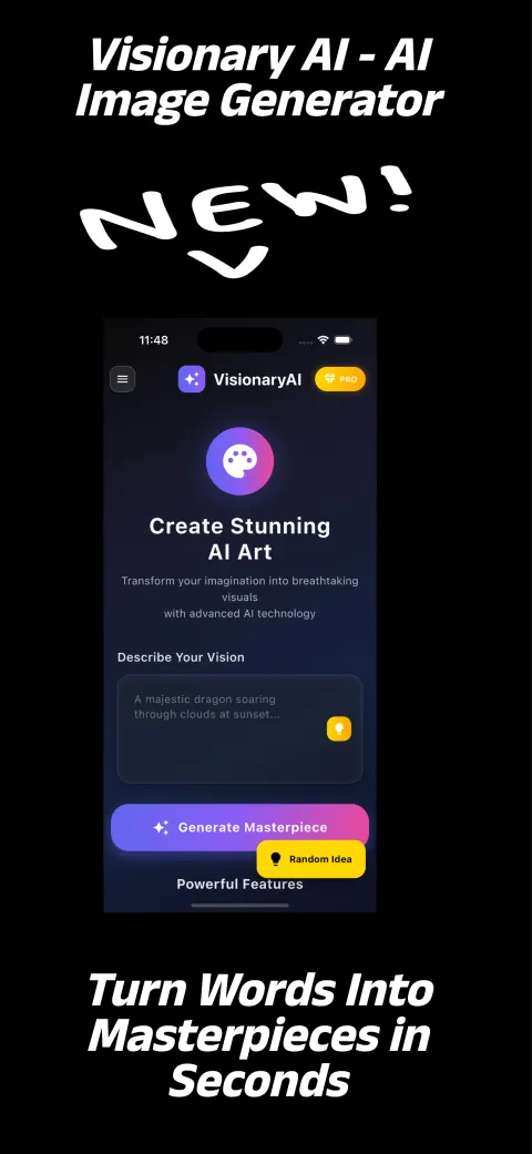 Visionary AI Interface