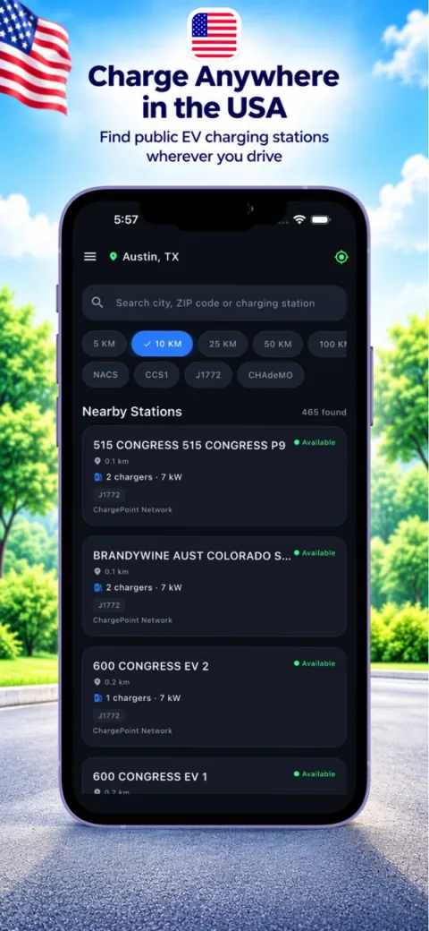 EV Charging Locator screenshot 2