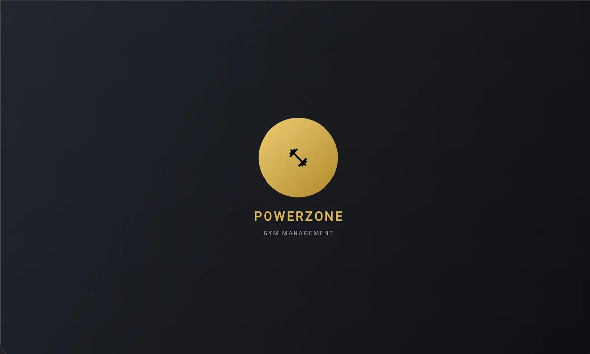 Powerzone Web Dashboard Login Screen