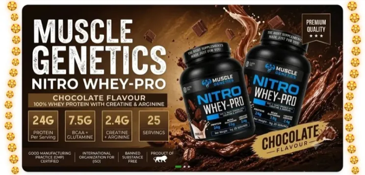 Muscle Genetics e-commerce website